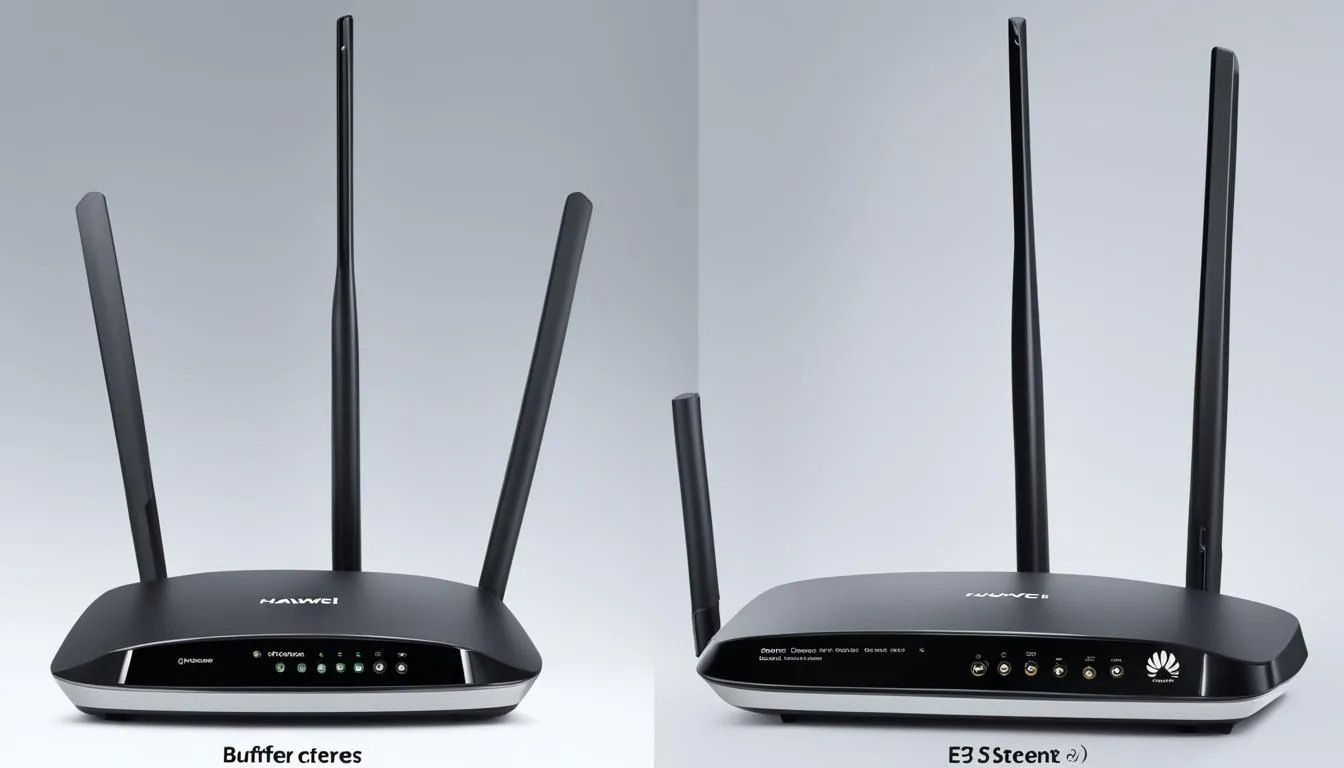 Antena zewnętrzna LTE przygotowana do podłączenia do routera Huawei E5180